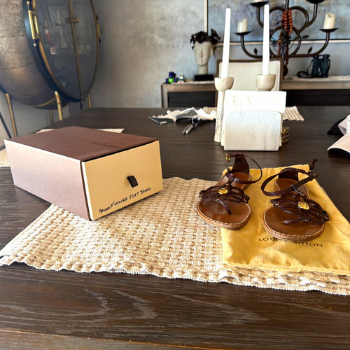 Louis vuitton fidji flat - vuitton,