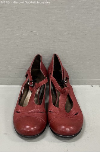 Fidji red leather - red,